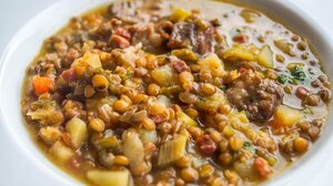 Θρεπτικές φακές σούπα