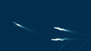 Ελληνικοί δορυφόροι κατέγραψαν από το διάστημα τη φρεγάτα Κίμων να φτάνει στην Ελλάδα