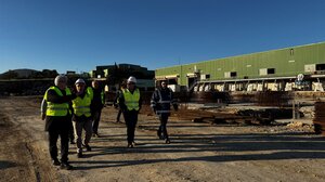 Αυτοψία Καλοκαιρινού στη νέα ΜΕΑ Ηρακλείου: Σε τροχιά ολοκλήρωσης το έργο της Κυκλικής Πόλης