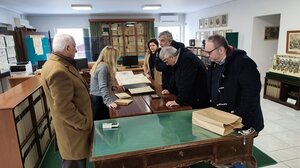 Στο Μουσείο Τύπου της ΕΣΗΕΠΗΝ ο Σταύρος Ζουμπουλάκης