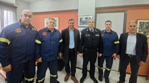 Μανώλης Μενεγάκης: Ο Δήμος Αγίου Νικολάου θα συνεχίσει να στηρίζει το δύσκολο έργο της Πυροσβεστικής