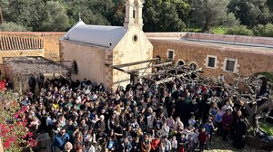 Σύναξη νέων της Ι. Μονής Χρυσοπηγής Χανίων