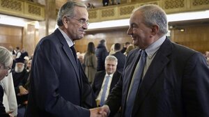 Αναβάλλεται η σύναξη Καραμανλή – Σαμαρά και στελεχών στην ταβέρνα του Πατσόγιαννη