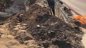 Εργασίες για την τοποθέτηση κεντρικού αγωγού ύδρευσης στην οδό Μελετίου Πηγά και στο Γιόφυρο από τη ΔΕΥΑΗ