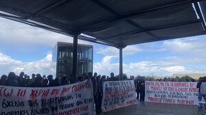 Χανιά: Κινητοποίηση στην πειθαρχική ακρόαση φοιτητών