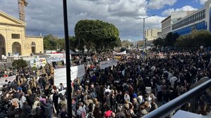 Χανιά: Στους δρόμους για τα 3 χρόνια από την τραγωδία των Τεμπών οι φοιτητές του Πολυτεχνείου