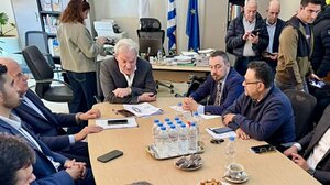 Στη Λότζια Καλοκαιρινός και βουλευτές για λειψυδρία και ΒΟΑΚ