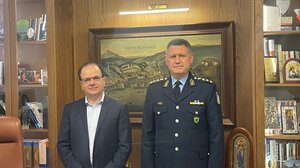 Συνάντηση του Δημάρχου Ρεθύμνης με τον νέο Αστυνομικό Διευθυντή