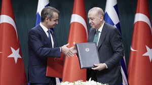 Μητσοτάκης για τη συνάντηση με Ερντογάν: «Είχαμε την ευκαιρία να κάνουμε έναν αναλυτικό συνολικό απολογισμό των διμερών σχέσεων μας»