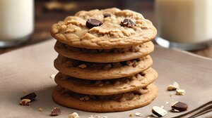 Μπισκότα φυστικοβούτυρου με 3 υλικά