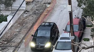 H ανακατασκευή των πεζοδρομίων στις οδού Γεωργιάδη - Κάσου και οι θέσεις στάθμευσης