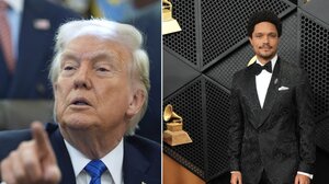 O Τραμπ απειλεί με αγωγή τον Τρέβορ Νόα για αναφορά στον Έπσταϊν στα βραβεία Grammy