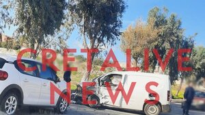 Χερσόνησος: Τροχαίο στην Παλιά Εθνική στο ρεύμα προς Ηράκλειο