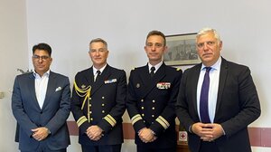 Στην Κρήτη ο Ακόλουθος Άμυνας της Πρεσβείας της Γαλλίας - Ευχαριστίες στο προσωπικό του Γενικού Νοσοκομείου Χανίων