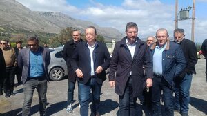 Περιοδεία Φάμελλου στο Ηράκλειο - Πρώτος σταθμός ο Κρουσώνας 