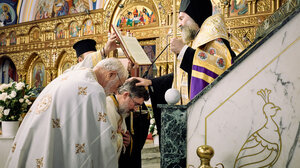 Χειροθεσία Πρωτοπρεσβυτέρου από τον Αρχιεπίσκοπο Αυστραλίας Μακάριο