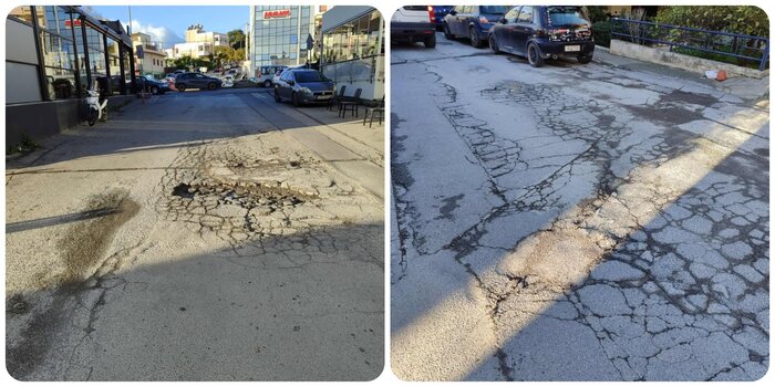 Είναι αυτός ο δρόμος με το πιο φθαρμένο οδόστρωμα;