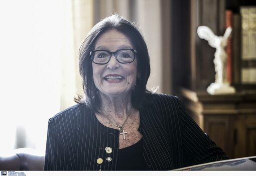 Το βραβείο στη Νάνα Μούσχουρη και η αναφορά στον Καζαντζάκη