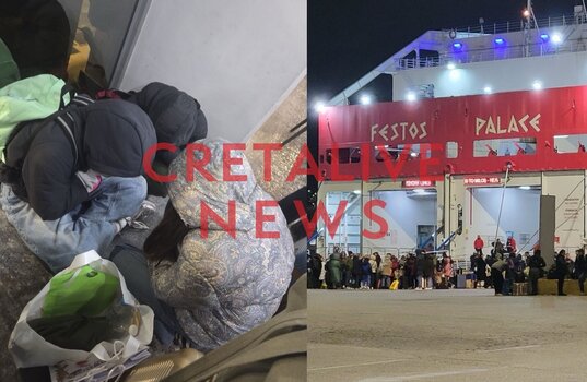 Αδιανόητο: αφήνουν οι απεργοί των πλοίων τα παιδιά στο κρύο, στο λιμάνι του Πειραιά!