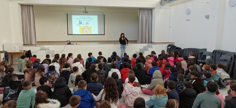 Μήνυμα ελπίδας και προσφοράς κατά του Παιδικού Καρκίνου από το 16ο Δημοτικό Σχολείο Ρεθύμνου