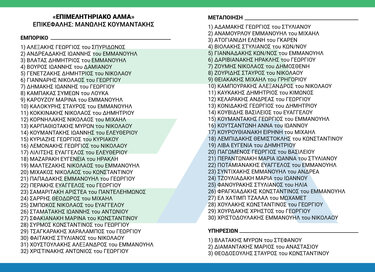 Κουμαντάκης φυλλάδιο