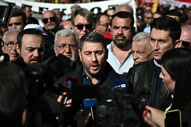 Νίκος Ανδρουλάκης, απεργία