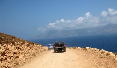 Μπάλος, Δρόμος