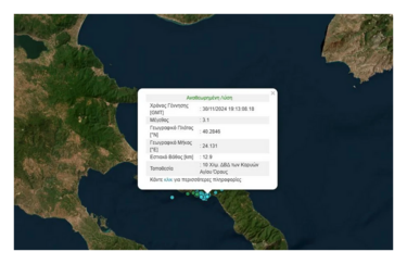 σεισμός, Άγιο Όρος