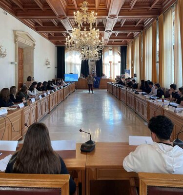 Μαθητές του Εκπαιδευτηρίου «Το Παγκρήτιον» σε προσομοίωση του Ευρωπαϊκού Κοινοβουλίου