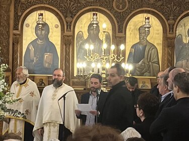 Λάμπρος Αντωνόπουλος, κηδεία Μπαντουβά