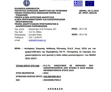 Εξισωτική αποζημίωση, απόφαση