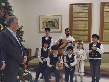 Σύλλογος Μακεδόνων Κρήτης, Κάλαντα, Αρναουτάκης