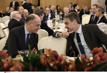 Κυριάκος Μητσοτάκης, Ενρίκο Λέτα