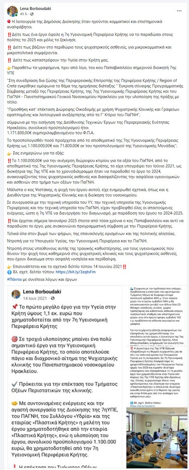 ανάρτηση Λένα Μπορμπουδάκη