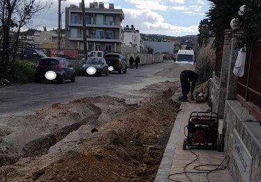 Δρόμος, Σκάψιμο, Οδός Κουνάβων, Ηράκλειο