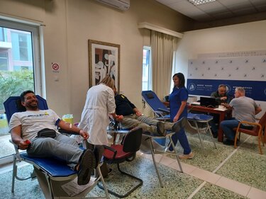 7η ΥΠΕ Κρήτης, Αιμοδοσία