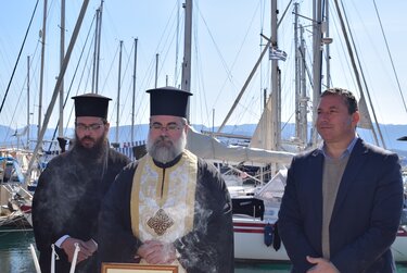 Μαρίνα Αγίου Νικολάου, Αγιασμός