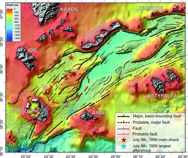 Σαντορίνη, σεισμοί