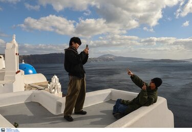 Σαντορίνη, Τουρίστες