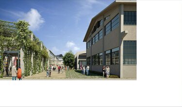 Πειραιώς, Βιομηχανικό κτήριο