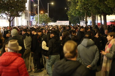 Συγκέντρωση για τα Τέμπη
