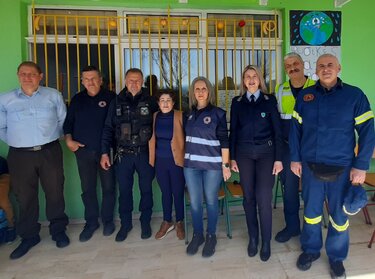 Με επιτυχία η άσκηση για την αντιμετώπιση φυσικών καταστροφών στο 2ο Δημοτικό Σχολείο Βουτών