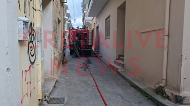 Φωτιά Ηράκλειο κέντρο 