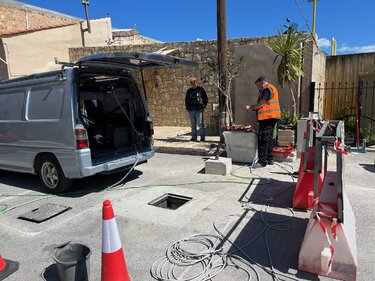 Βυθιζόμενες μπάρες, Ενετικό Λιμάνι Χανίων