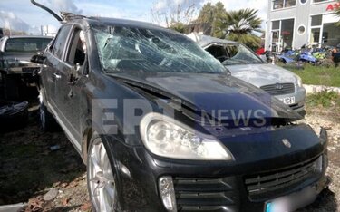 τροχαιο στα χανια- το αυτοκινητο