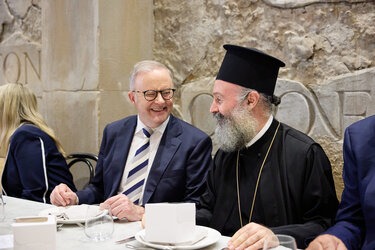 Πασχαλινό γεύμα Μακάριος
