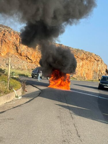 ΒΟΑΚ Φωτιά αυτοκίνητο