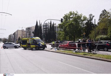 τροχαίο Παγκράτι Ασθενοφόρο