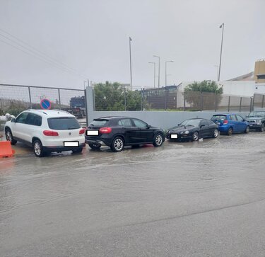 Αστυνομικό Μέγαρο νερά