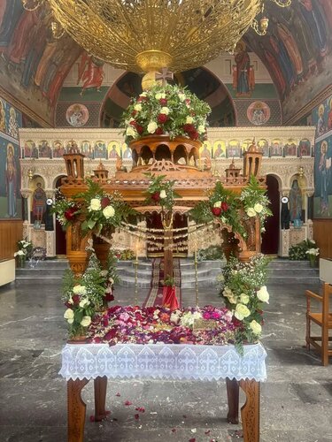 Επιτάφιος Ναού Αγίου Τίτου, Ενορία προφήτη Ηλία 